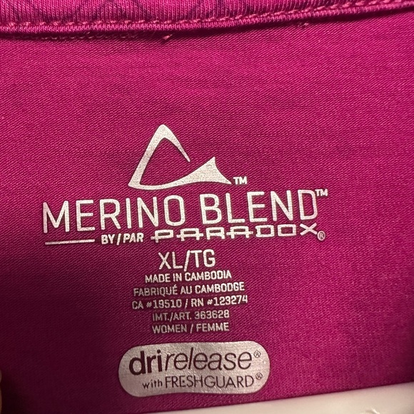 Paradox Magenta Quarter-Zip Pullover - Picture 3 of 5